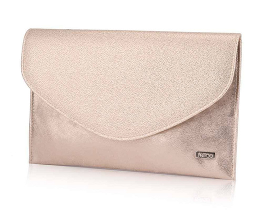 Damska kopertówka Felice F23 złota - min. zamówienie 20 / 50 / 100 szt.