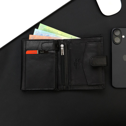 Portfel męski skórzany PIERRE CARDIN YS601 326A Czarny