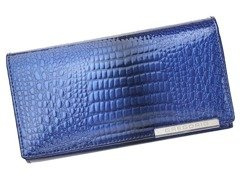 Portfel damski skórzany PELLUCCI GF107 Niebieski