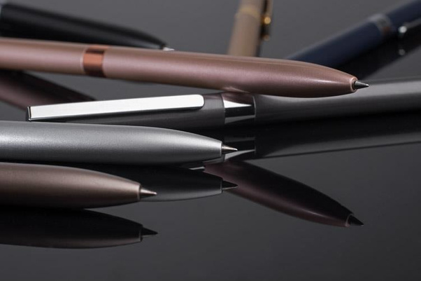 Elegancki długopis żelowy GELLE Złoty, 5 szt