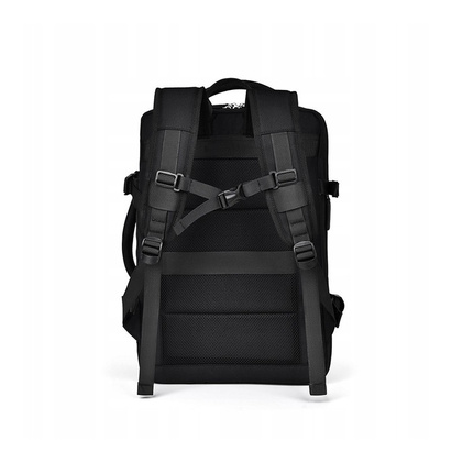 Plecak podróżny, kabinowy do samolotu, wodoodporny z USB, 44x30x16/26cm PL174