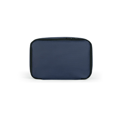 CANCUN LARGE. Torba termiczna wykonana z poliestru 600D pochodzącego z recyklingu, z regulowanym paskiem 14 L