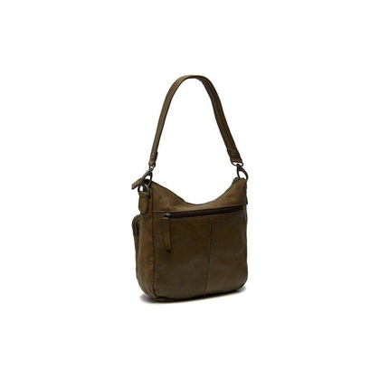 Torebka damska skórzana na ramię Zielona - min. zamówienie 20 / 50 / 100 szt.