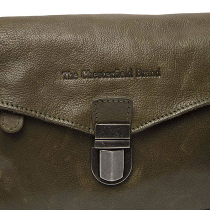 Torebka damska skórzana na ramię Zielona - min. zamówienie 20 / 50 / 100 szt.