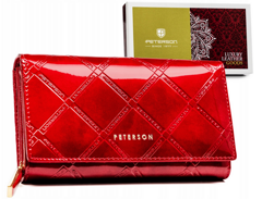 Duzy portfel damski ze skory naturalnej