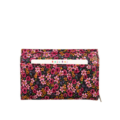 Portfel damski czerwony skórzany RFID BajuBaj PD1202cs82 RFID