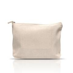 Kosmetyczka płócienna z wewnętrzną kieszenią, 100% bawełna 310g / Unipouch