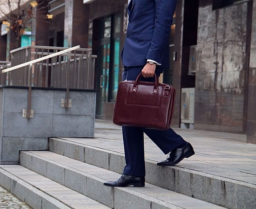 Torba skórzana na laptop 15.4" KEMER SOLIER Belfast - min. zamówienie 20 / 50 / 100 szt.