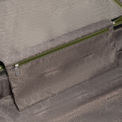 Mała kabinowa walizka PUCCINI MAURITIUS PP025C 5A Oliwkowa