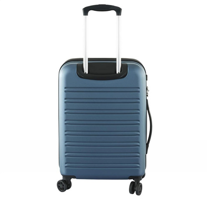 Delsey New Segur 2.0 Mała twarda niebieska walizka kabinowa na kółkach 55 cm