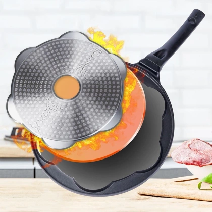 Patelnia do jajek placków pancakes naleśników granitowa buźki GRANDE 27 cm