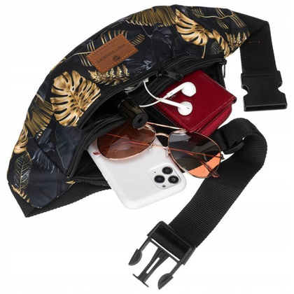 Pojemna nerka damska z poliestru