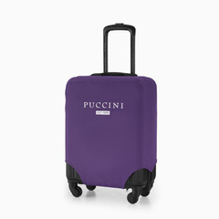 Elastyczny pokrowiec na małą walizkę PUCCINI PBC 7D Fioletowy