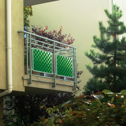 Taśma ogrodzeniowa 47,5mm Zielona ROLKA 50mb