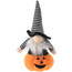 FIGURKA DEKORACYJNA NA DYNI 25CM LED HALLOWEEN  POMARAŃCZOWA