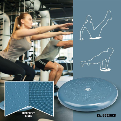 DYSK PODUSZKA SENSOMOTORYCZNA Z POMPKĄ 33CM UMBRO