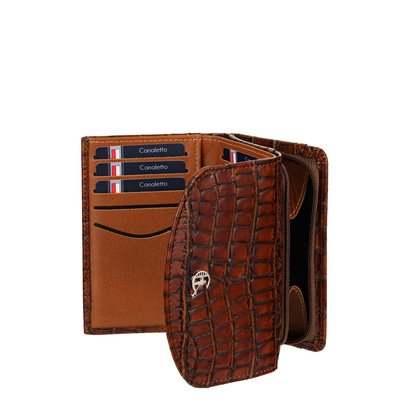 Portfel damski skórzany croco Canaletto PD1202cs299 RFID