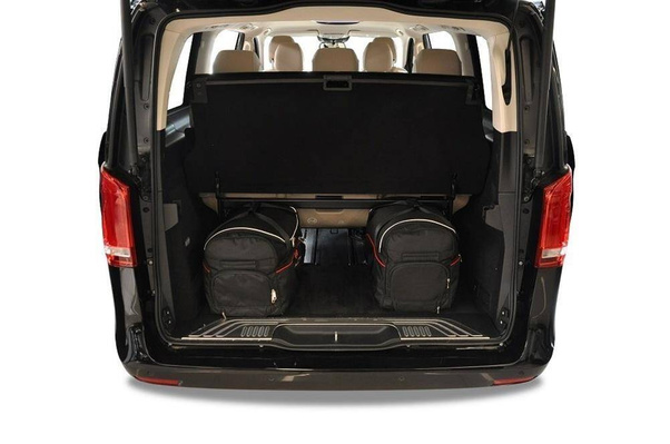 MERCEDES-BENZ KLASA V LONG 2015+ TORBY DO BAGAŻNIKA 7 SZT KJUST