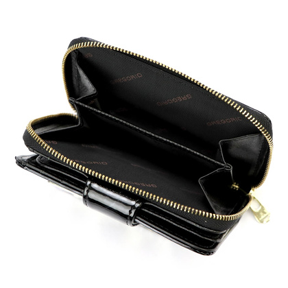 Portfrl damski skórzany PELLUCCI BTS-115 popiel