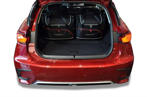 LEXUS CT HYBRID 2010+ TORBY DO BAGAŻNIKA 4 SZT KJUST