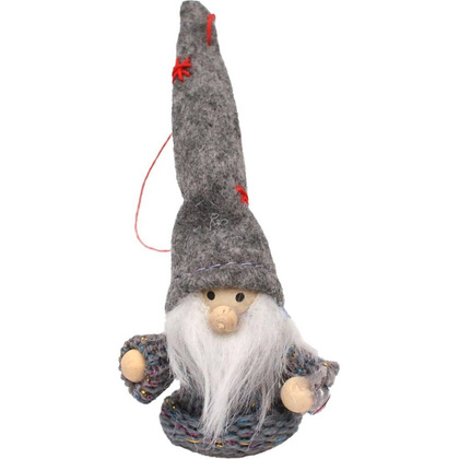 Zawieszka skrzat szary