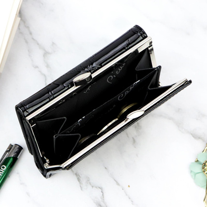 Pierre Cardin Skórzany portfel damski