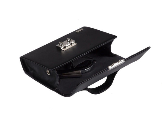 Torebka wizytowa z paskiem KEMER SOLIER F19 Czarna - min. zamówienie 20 / 50 / 100 szt.