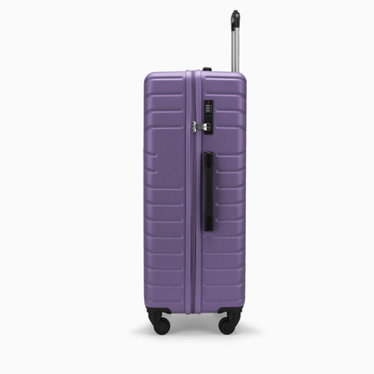 Duża walizka PUCCINI MALAGA ABS027A 7D Fioletowa