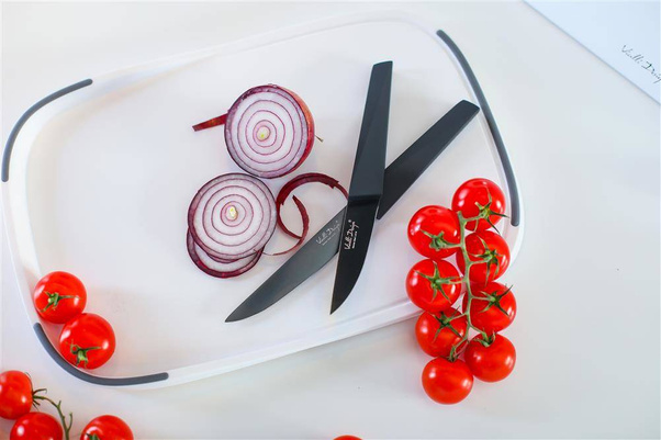 Zestaw 5 noży w bloku VOLO z powłoką nieprzywierającą biały