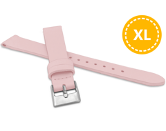 MINET XL Różowy pasek z luksusowej skóry Top Grain - 12 - XL