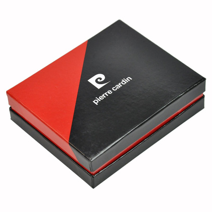 Portfel męski skórzany PIERRE CARDIN TILAK51 8806 Czarny