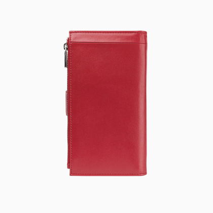 Portfel damski skórzany PUCCINI SORRENTO NA1501 3 Czerwony