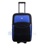Mała kabinowa walizka PELLUCCI RGL 773 S Czarno Niebieska