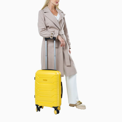 Mała kabinowa walizka PUCCINI ZADAR PP020C 6 Żółta