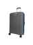 LYS Paris Bogota Średnia twarda szara walizka na kółkach 66 cm