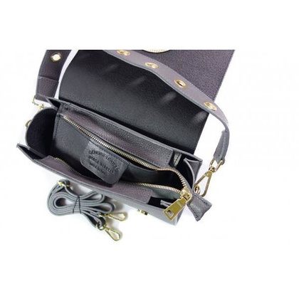 Listonoszka La Bomba złote okucia Szara LB134G