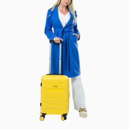 Mała kabinowa walizka PUCCINI ZADAR PP020C 6 Żółta