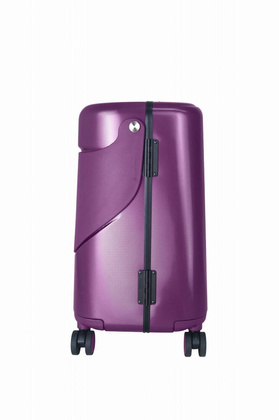 Walizka podróżna średnia z siedziskiem dla dziecka Purple MiaMily