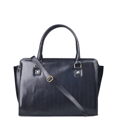 Torebka damska KEMER 763-01 Czarna - min. zamówienie 20 / 50 / 100 szt.