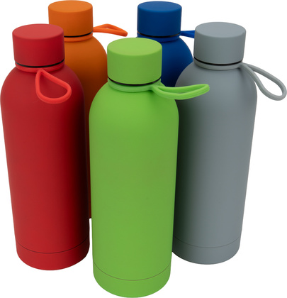 Butelka stalowa soft touch OSTRAVA 800 ml