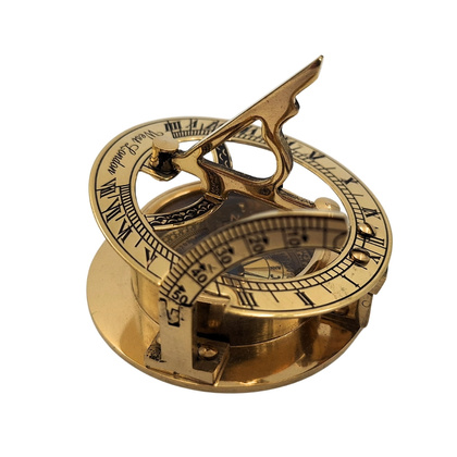 Zestaw Upominkowy Retro – Kompas, Luneta, Klepsydra w Pudełku Drewnianym - NC102365