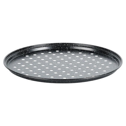 Forma do pizzy granitowa perforowana 28 cm