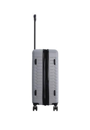 Walizka średnia Discovery REPTILE srebrna