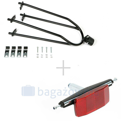 Zestaw mocujący wózek do bagażnika roweru ANDERSEN (R1+SH-1) 6-215-80/6-110-80