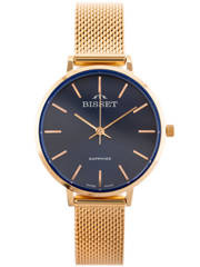 ZEGAREK DAMSKI BISSET BSBF30 (zb578u) - SZAFIROWE SZKŁO