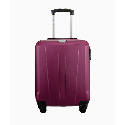 Mała kabinowa walizka PUCCINI PARIS ABS03C 3B Bordowa