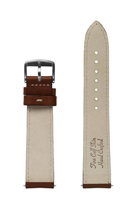 Pasek skórzany Zeppelin jasnobrązowy, 20 mm