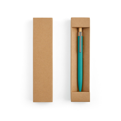 Pióro Tolkien z recyklingowanego aluminium z niebieskim tuszem