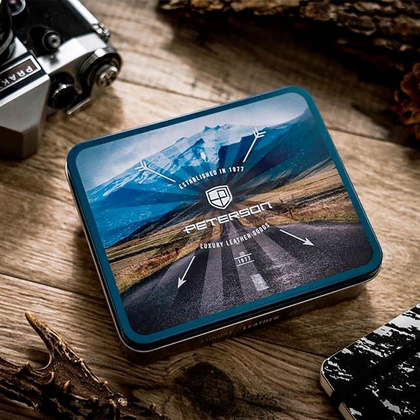 Skórzany portfel męski na karty