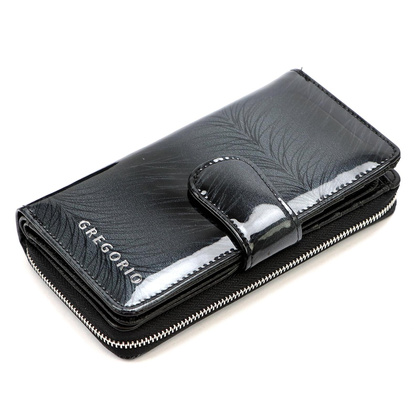 Portfel damski skórzany PELLUCCI FF-116 Zielony